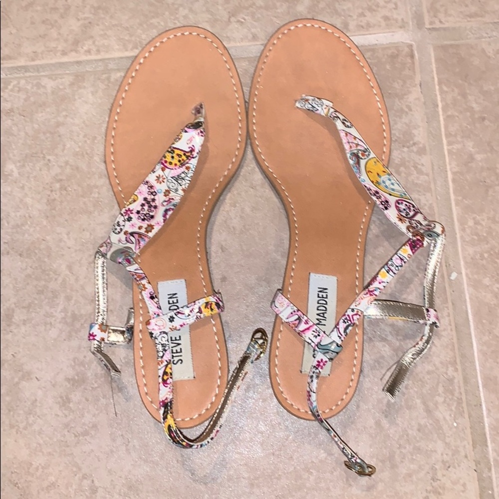 Paisley sandals